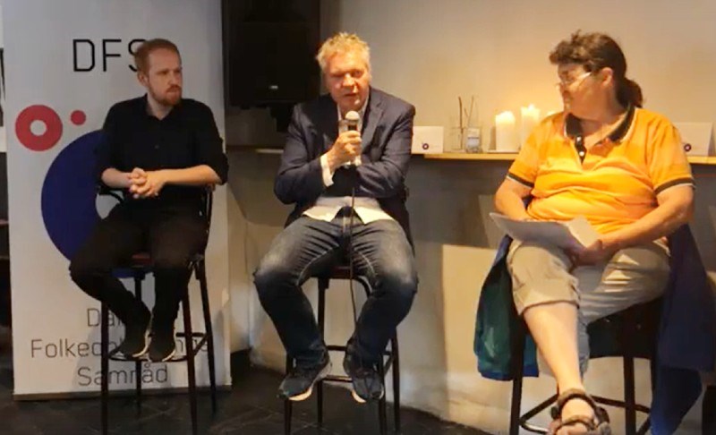 Lars Bo Kaspersen, Kristian Lausten, formand, Venstres Ungdom, Jette Gottlieb, MF, Enhedslisten,