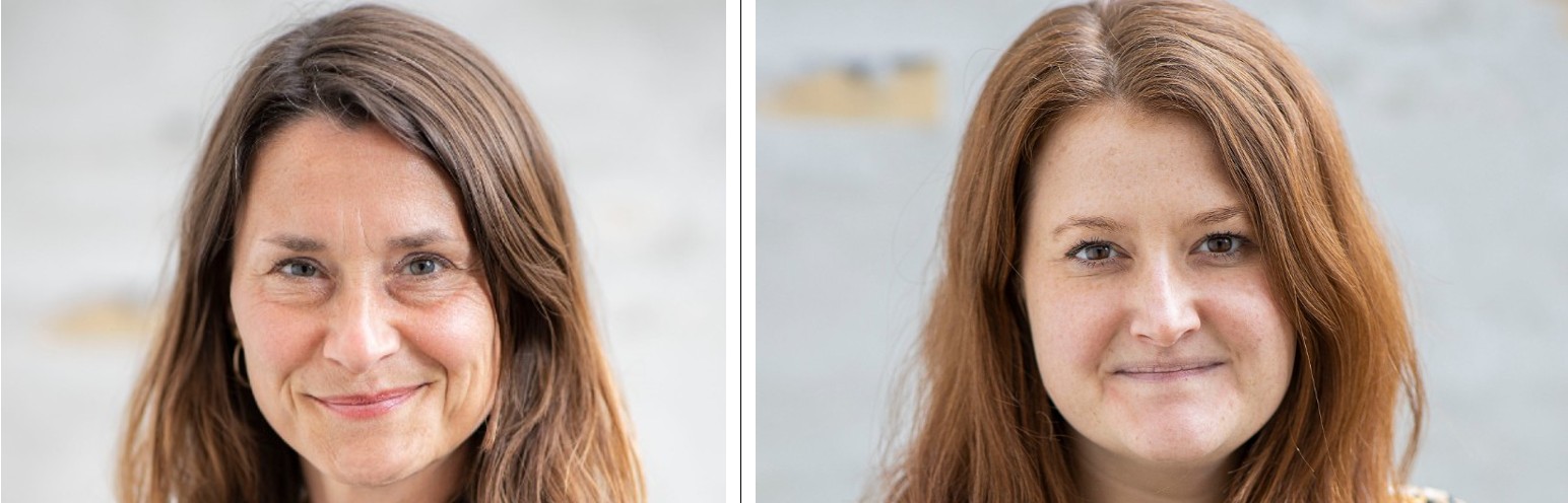 Carolina Magdalene Maier og Natacha Holst Hansen (Foto: Peter Grosen)