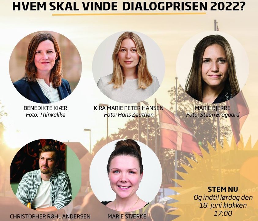 Stem på en dialog-orienteret politiker!