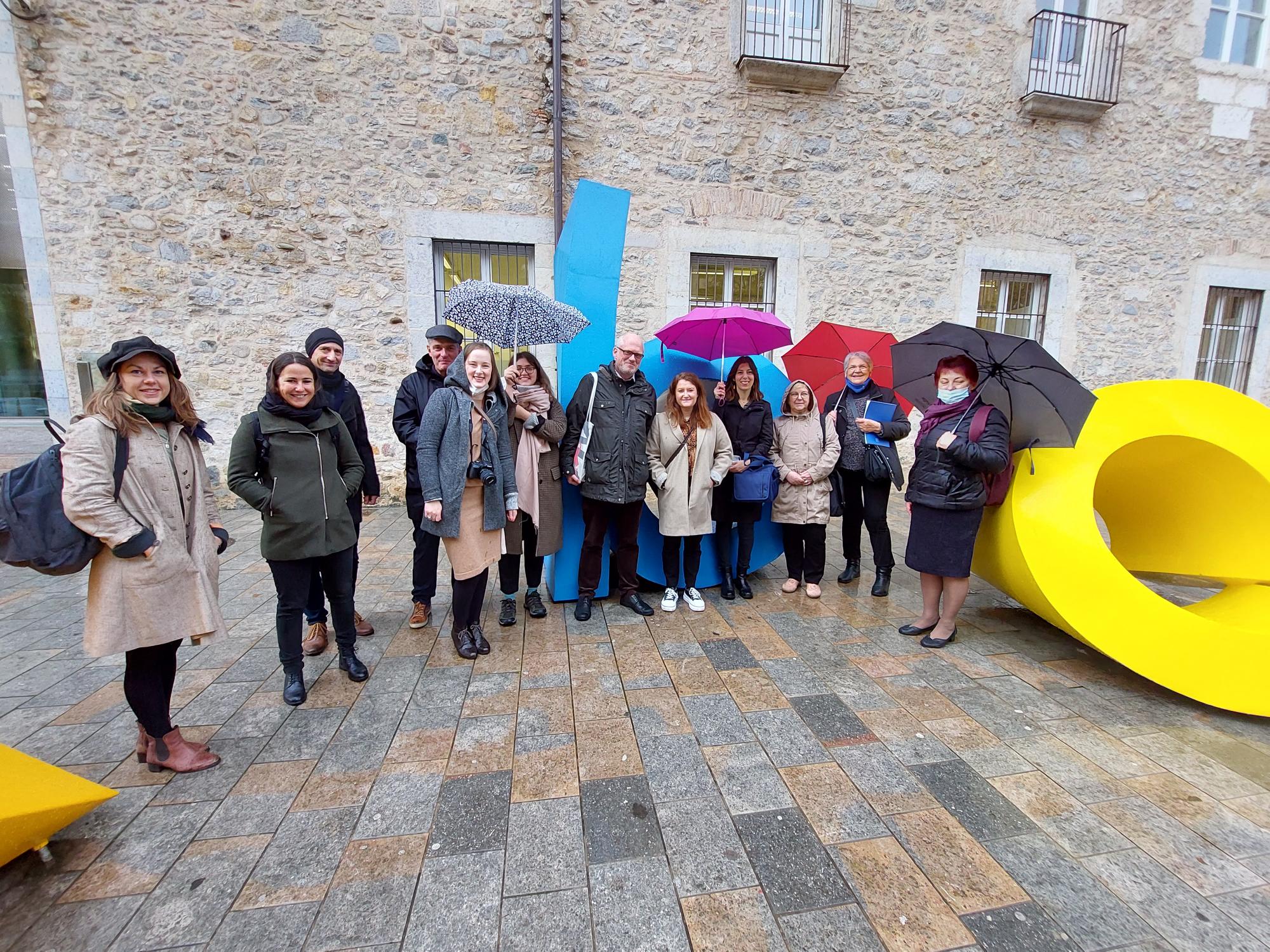 Møde for projektpartnerne i Girona (Foto: Sari Pohjola)